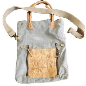 Mona B Purse Fold Over Tote Bag